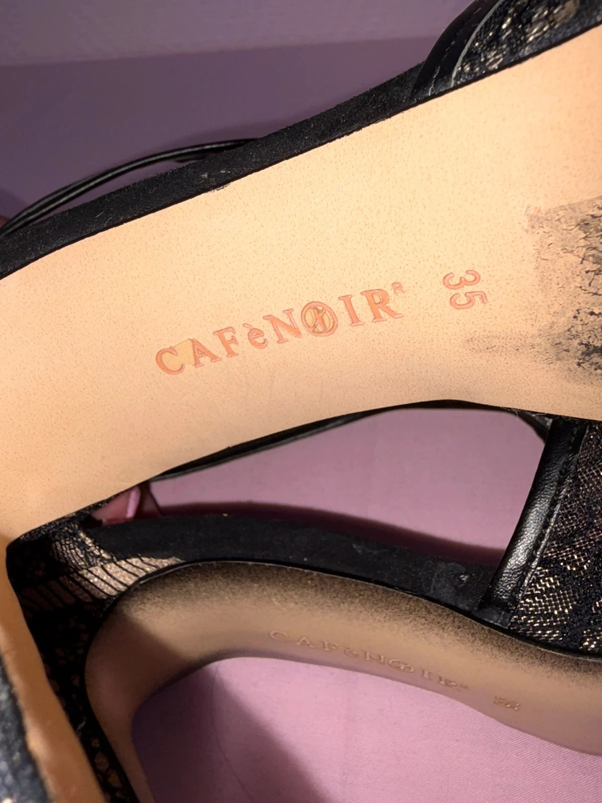Women's CaféNoir pump size 35 – photo 12
